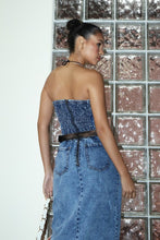 Load image into Gallery viewer, Denim Midi Dress
