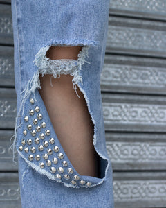 Studded Jeans