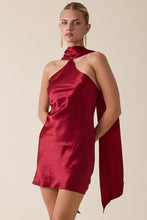 Load image into Gallery viewer, Scarf Neck Dress
