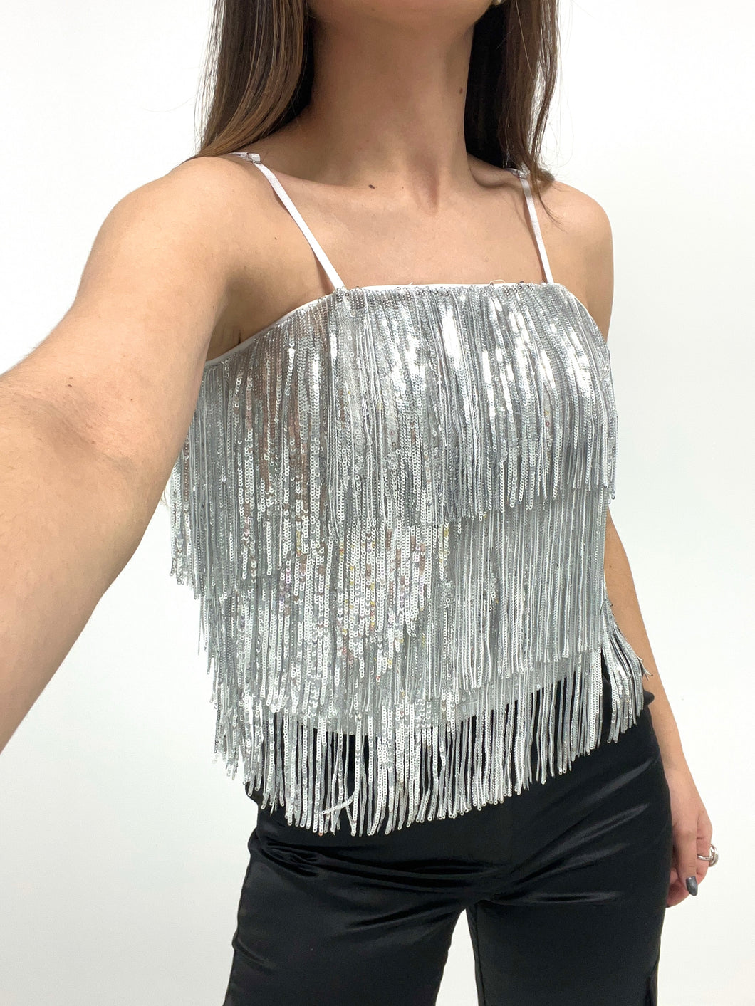 Sequin top