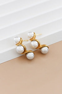 Chunky Pearl Earring