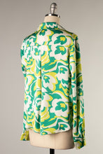 Load image into Gallery viewer, Green Floral Top
