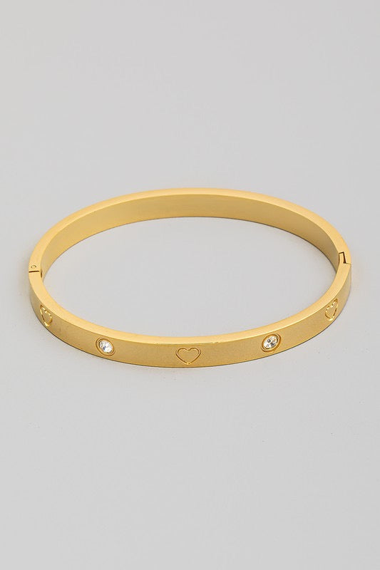 Heart Bangle