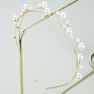 Double pearl Headband