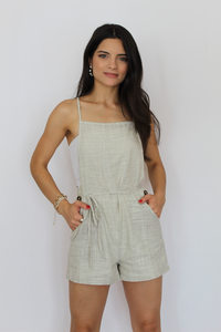 Down short Romper