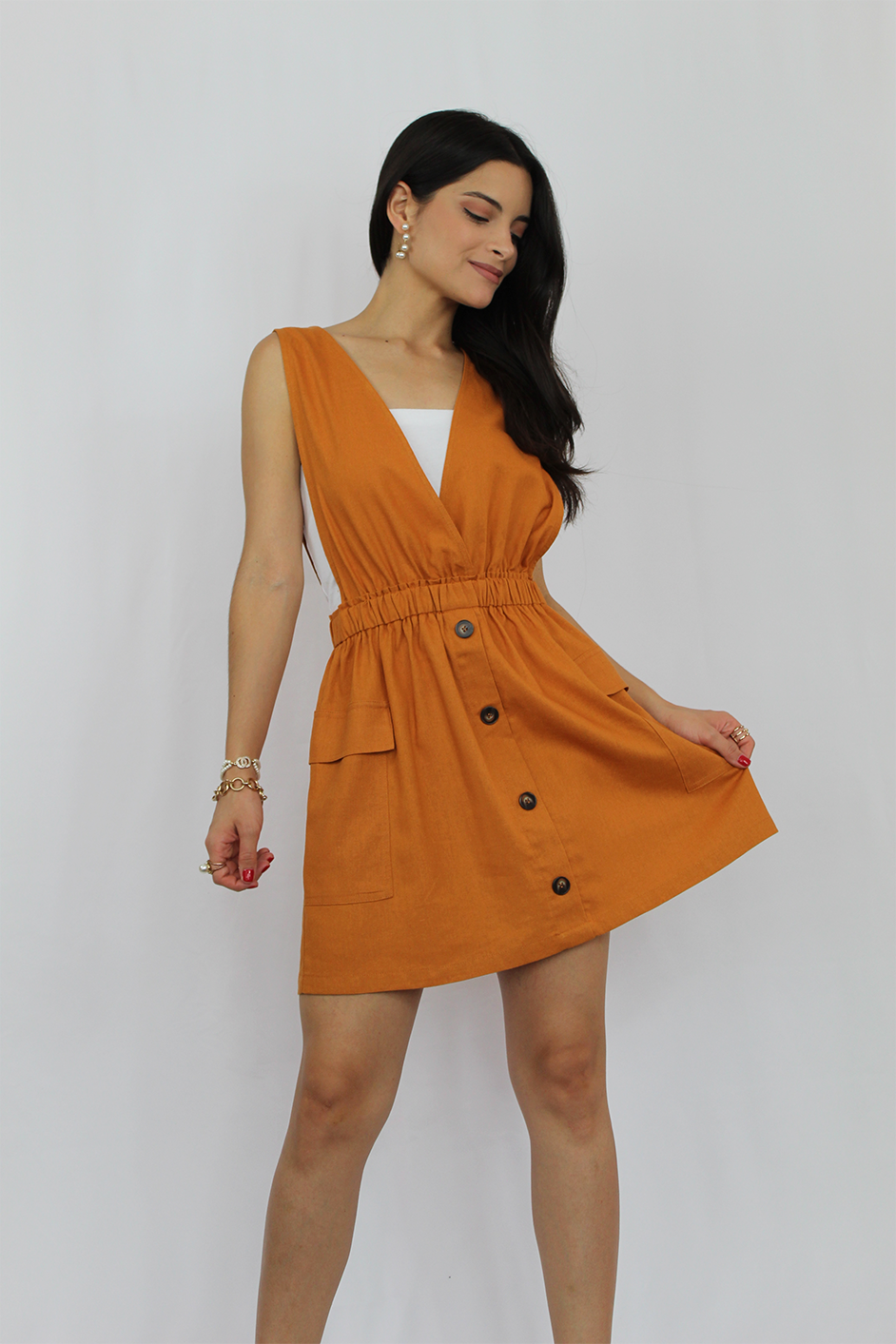 knee length dresses for ladies Amber Mini Dress main image 1