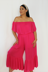 Fuschia Jumpsuit