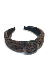 Load image into Gallery viewer, Woven Headband with round buckle
