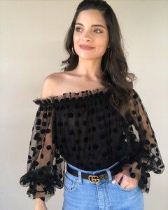 Polka dot Blouse