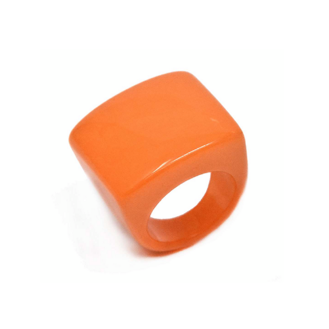 Orange Resin Ring