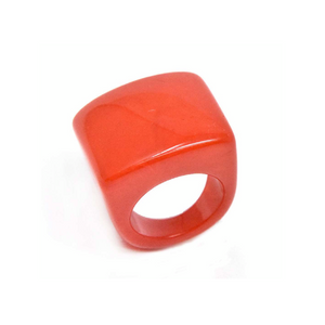 Red Resin Ring