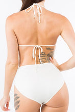 Load image into Gallery viewer, Ivory Fringed Bodysuit
