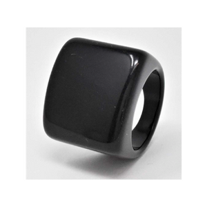 Black Resin Ring