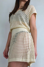 Load image into Gallery viewer, Mesh Short Sleeve Cover Up
