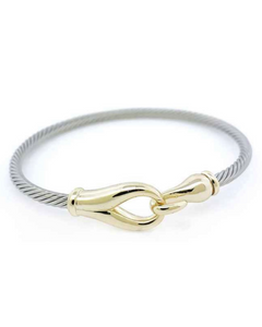 Hook lock cable Bangle